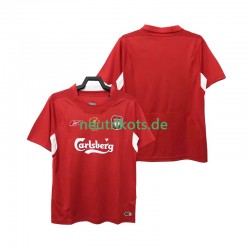 Fußballtrikot Liverpool 2005 Retro Herren Heim 2004 Kurzarm