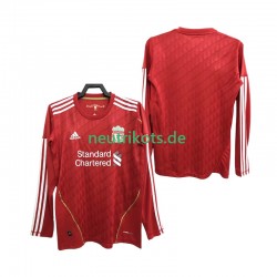 Fußballtrikot Liverpool 2012 Retro Herren Heim 2010 Langarm