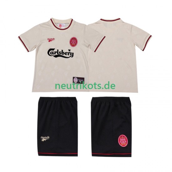 Fußballtrikot Liverpool LWP 1996 1997 Retro Kinder Auswärts Kurzarm