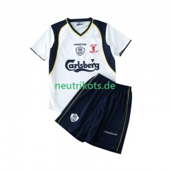 Fußballtrikot Liverpool LWP 2001 2002 Retro Kinder Auswärts Kurzarm