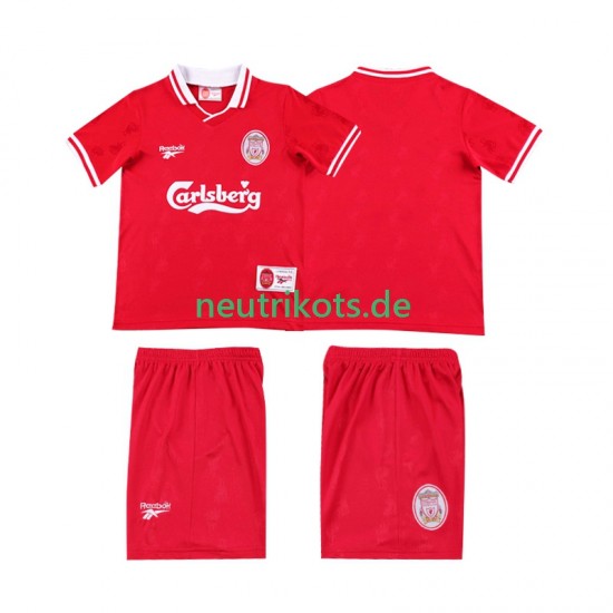 Fußballtrikot Liverpool LWP 1996 1997 Retro Kinder Heim Kurzarm