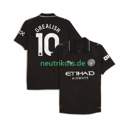 Fußballtrikot Manchester City Jack Grealish 10 Herren Auswärts 2025-2026 Kurzarm