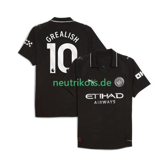 Fußballtrikot Manchester City Jack Grealish 10 Herren Auswärts 2025-2026 Kurzarm