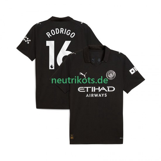 Fußballtrikot Manchester City Rodrigo Hernandez 16 Herren Auswärts 2025-2026 Kurzarm