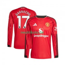 Fußballtrikot Manchester United Alejandro Garnacho 17 Herren Heim 2025-2026 Langarm