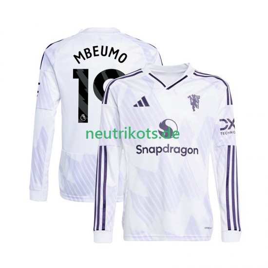Fußballtrikot Manchester United Bryan Mbeumo 19 Herren Auswärts 2025-2026 Langarm