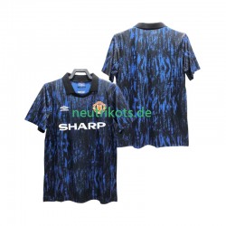 Fußballtrikot Manchester United 1993 Retro Herren Heim Kurzarm