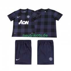 Fußballtrikot Manchester United 2013 2014 Retro Kinder Auswärts Kurzarm