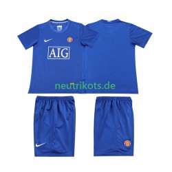 Fußballtrikot Manchester United 2009 Retro Kinder Ausweich 2008 Kurzarm