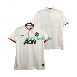 Fußballtrikot Manchester United 2013 2014 Retro Herren Ausweich Kurzarm