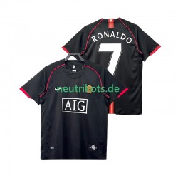 Fußballtrikot Manchester United Ronaldo 7 2007 Retro Herren Auswärts 2008 Kurzarm