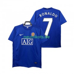 Fußballtrikot Manchester United Ronaldo 7 2009 Retro Herren Ausweich 2008 Kurzarm