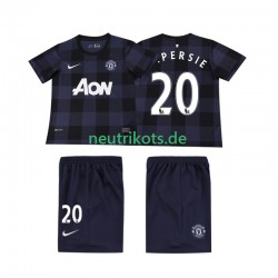 Fußballtrikot Manchester United V PERSIE 20 2013 2014 Retro Kinder Auswärts Kurzarm