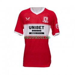 Fußballtrikot Middlesbrough Herren Heim 2025-2026 Kurzarm