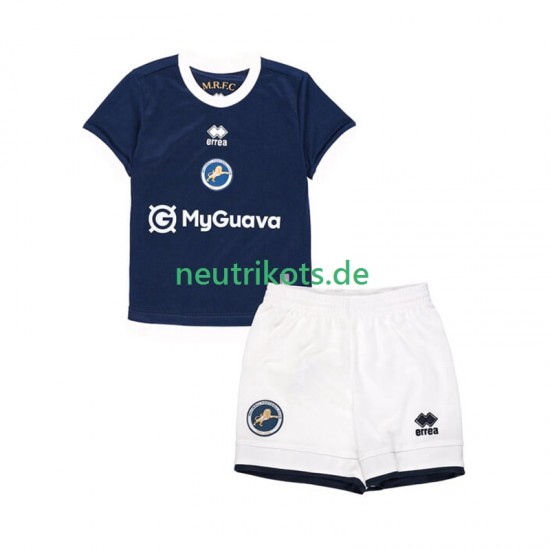 Fußballtrikot Millwall Kinder Heim 2025-2026 Kurzarm