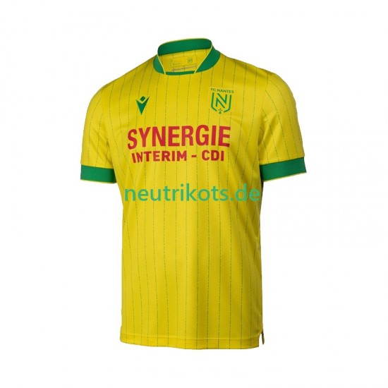 Fußballtrikot Nantes Herren Heim 2025-2026 Kurzarm