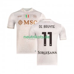 Fußballtrikot SSC Neaples Kevin De Bruyne 11 Herren Auswärts 2025-2026 Kurzarm
