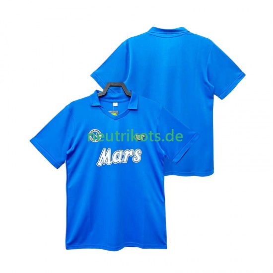Fußballtrikot SSC Neaples 1988 1989 Retro Herren Heim Kurzarm