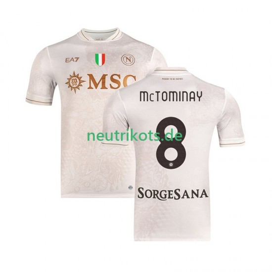 Fußballtrikot SSC Neaples Scott McTominay 8 Herren Auswärts 2025-2026 Kurzarm