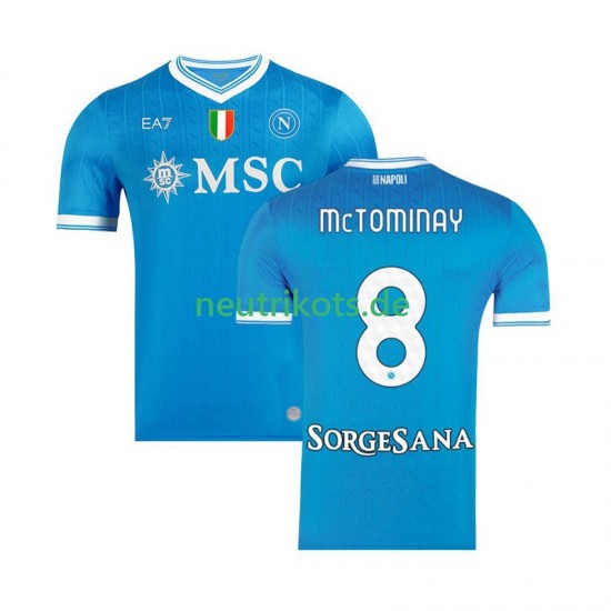 Fußballtrikot SSC Neaples Scott McTominay 8 Herren Heim 2025-2026 Kurzarm