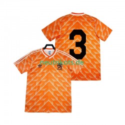 Fußballtrikot Niederlande 3 1988 Retro Herren Heim Kurzarm