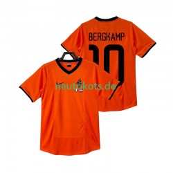 Fußballtrikot Niederlande BERGKAMP 10 2000 Retro Herren Heim Kurzarm
