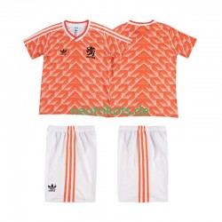 Fußballtrikot Niederlande 1988 Retro Kinder Heim Kurzarm