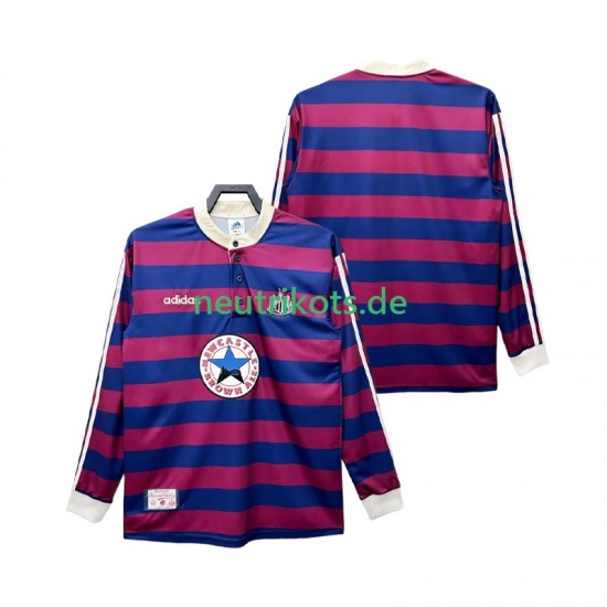 Fußballtrikot Newcastle United 1995 1997 Retro Herren Auswärts Langarm
