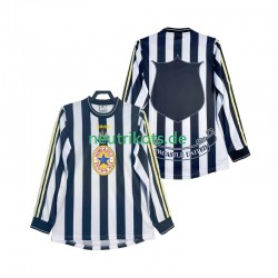 Fußballtrikot Newcastle United 1997 Retro Herren Heim 1999 Langarm