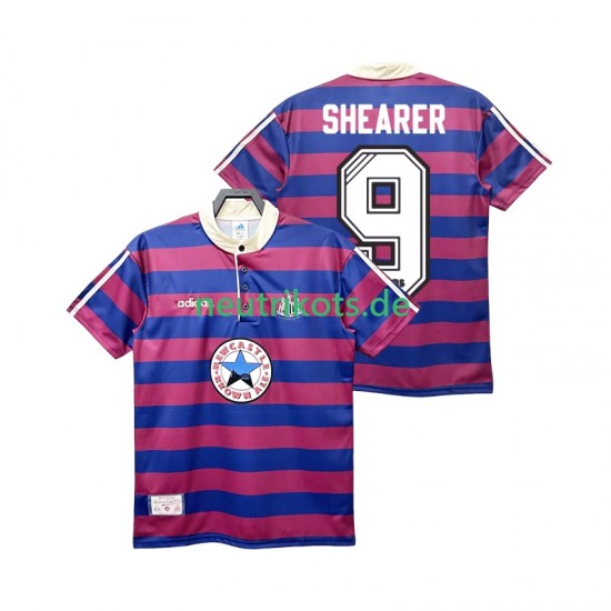 Fußballtrikot Newcastle United SHEARER 9 1995 1997 Retro Herren Auswärts Kurzarm