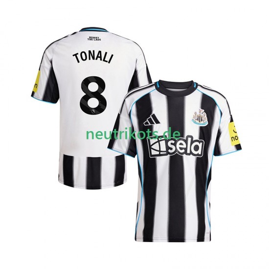 Fußballtrikot Newcastle United Sandro Tonali 8 Herren Heim 2025-2026 Kurzarm