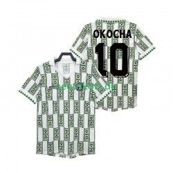 Fußballtrikot Nigeria OKOCHA 10 Retro Herren Auswärts 1994 Kurzarm