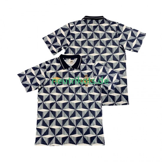 Fußballtrikot Nordirland 1990 1993 Retro Herren Auswärts Kurzarm