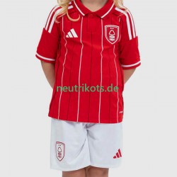 Fußballtrikot Nottingham Forest Kinder Heim 2025-2026 Kurzarm