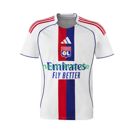 Fußballtrikot Olympique Lyon Herren Heim 2025-2026 Kurzarm