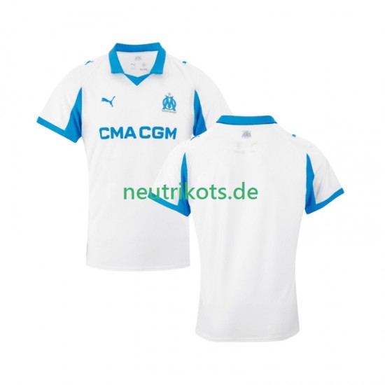 Fußballtrikot Olympique Marseille Herren Heim 2025-2026 Kurzarm
