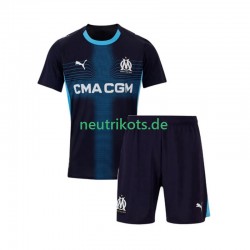 Fußballtrikot Olympique Marseille Kinder Auswärts 2025-2026 Kurzarm