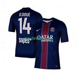 Fußballtrikot Paris Saint-Germain Desire Doue 14 Herren Heim 2025-2026 Kurzarm