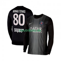 Fußballtrikot Paris Saint-Germain Arnau Tenas 80 Torwart Herren Heim 2025-2026 Langarm