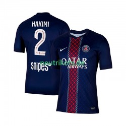 Fußballtrikot Paris Saint-Germain Hakimi 2 Herren Heim 2025-2026 Kurzarm