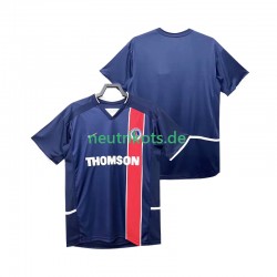 Fußballtrikot Paris Saint-Germain 2002 2003 Retro Herren Heim Kurzarm