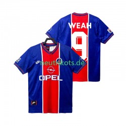 Fußballtrikot Paris Saint-Germain WEAH 9 1995 1996 Retro Herren Heim Kurzarm