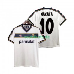 Fußballtrikot Parma NAKATA 10 2002 2003 Retro Herren Auswärts Kurzarm