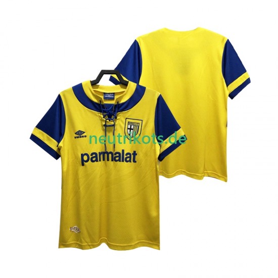 Fußballtrikot Parma 1993 1995 Retro Herren Auswärts Kurzarm