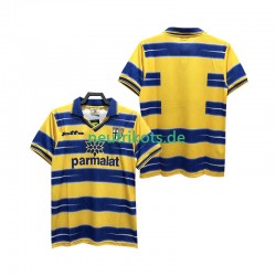 Fußballtrikot Parma 1998 Retro Herren Heim 1999 Kurzarm