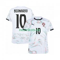 Fußballtrikot Portugal Bernardo Silva 10 Herren Auswärts 2025-2026 Kurzarm