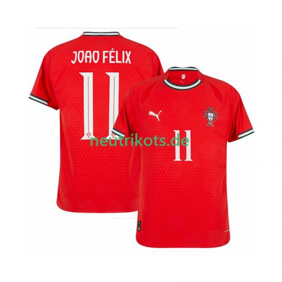 Fußballtrikot Portugal Joao Felix 11 Herren Heim 2025-2026 Kurzarm