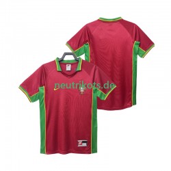 Fußballtrikot Portugal 1998 Retro Herren Heim Kurzarm