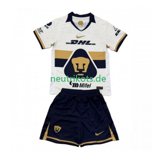 Fußballtrikot UNAM Pumas Kinder Heim 2025-2026 Kurzarm