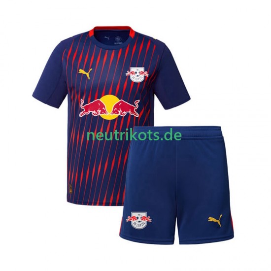 Fußballtrikot RB Leipzig Kinder Auswärts 2025-2026 Kurzarm